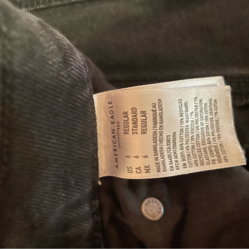 American eagle boyfriend high waisted jeans size 6
